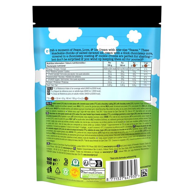 Ben & Jerry's Salted Caramel Brownie Peaces thumbnail 2