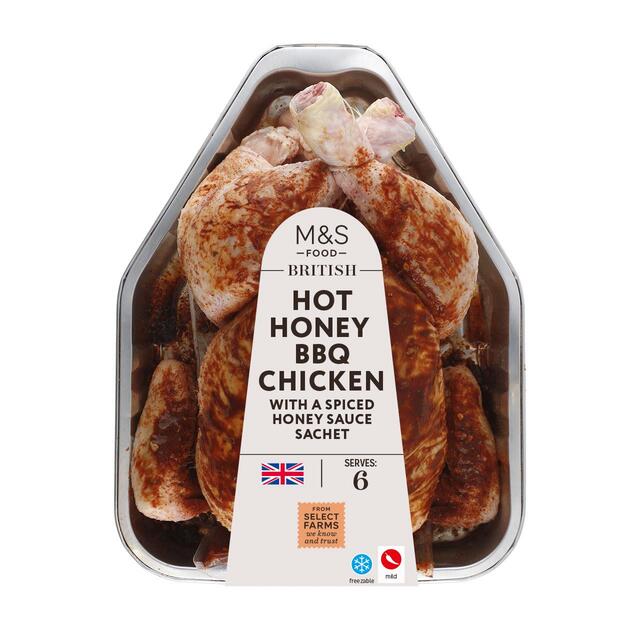 M&S Hot Honey BBQ Whole Chicken