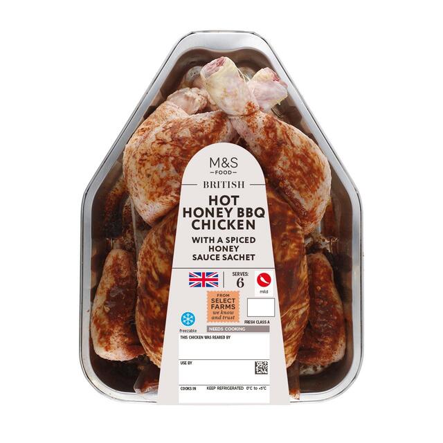 M&S Hot Honey BBQ Whole Chicken thumbnail 2