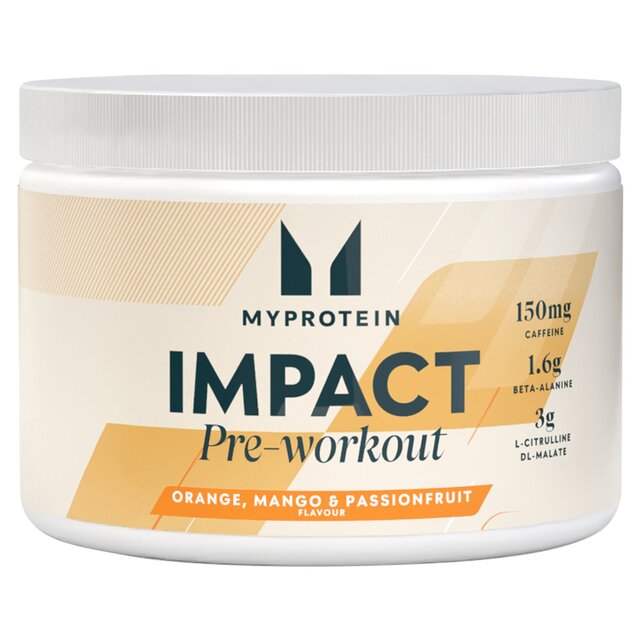 Myprotein Impact Preworkout Orange, Mango & Passionfruit - Image 1
