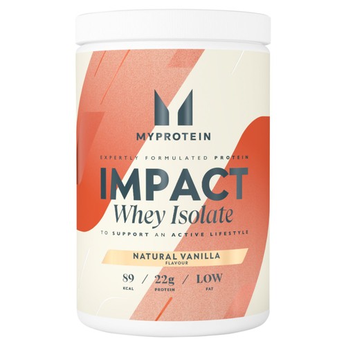 Myprotein Impact Natural Vanilla Flavour Whey Isolate