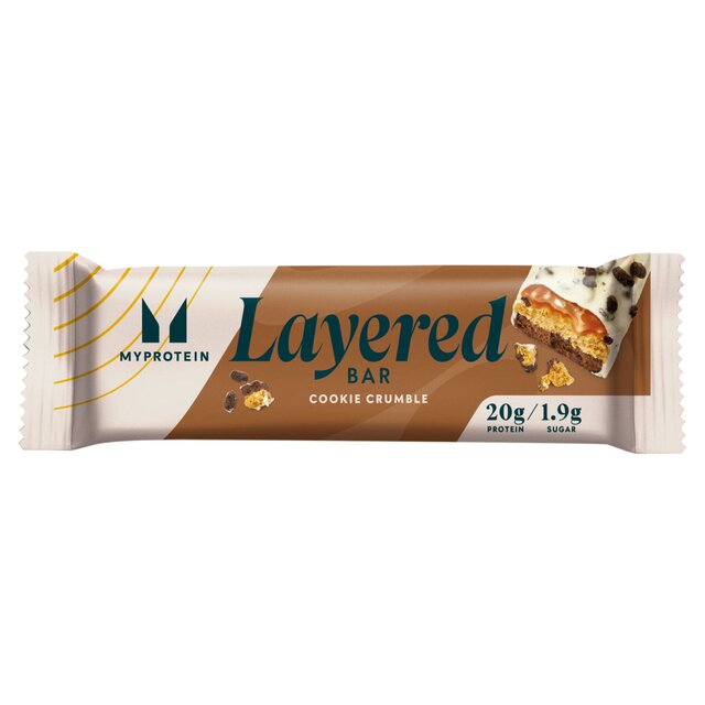 Myprotein Layered Bar, Cookie Crumble
