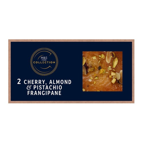 M&S 2 Cherry Almond & Pistachio Frangipane