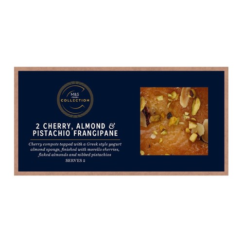 M&S 2 Cherry Almond & Pistachio Frangipane thumbnail 3