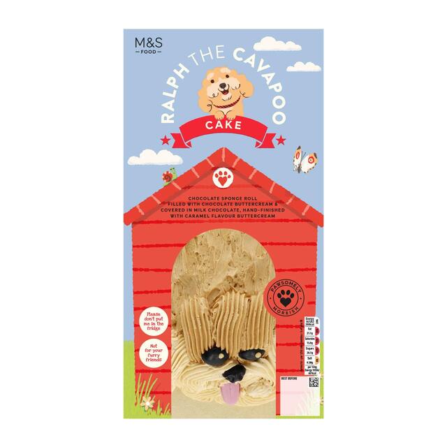M&S Ralph the Cavapoo Cake thumbnail 3
