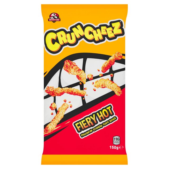 Inventure Cruncheez Fiery Hot