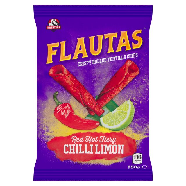 Inventure Flautas Red Hot Fiery Chilli Limon