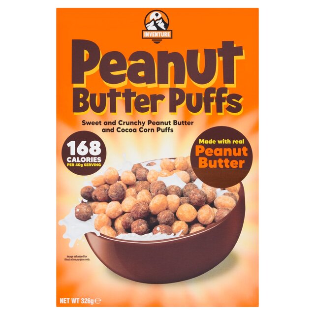 Inventure Peanut Butter Puffs Cereals