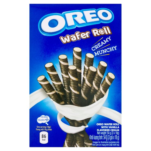 Oreo Wafer Roll Vanilla