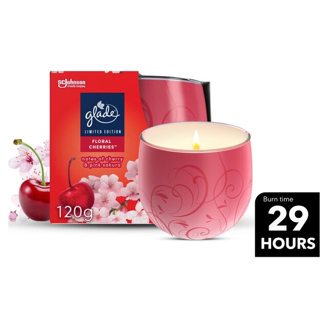 Glade Candle, Floral Cherries thumbnail 2