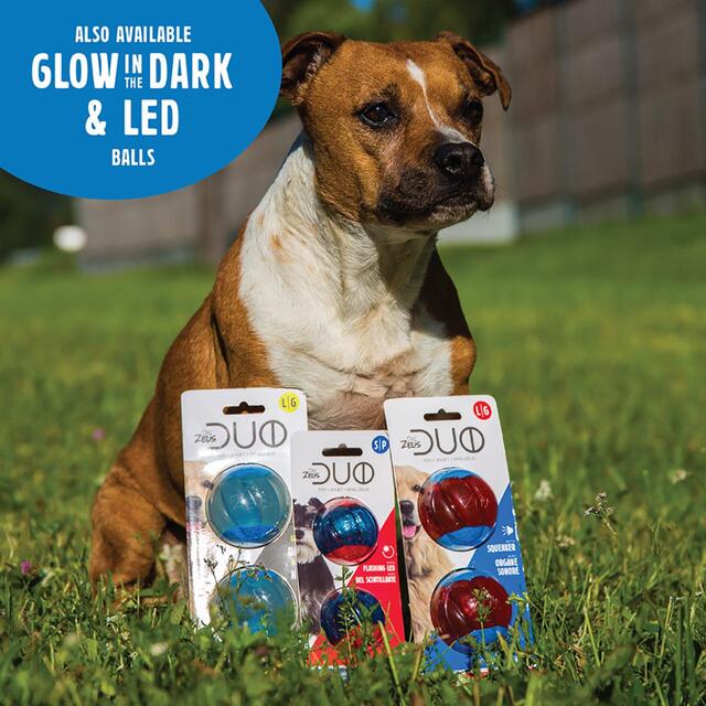 Zeus Duo Ball 6.3cm With Squeaker thumbnail 5