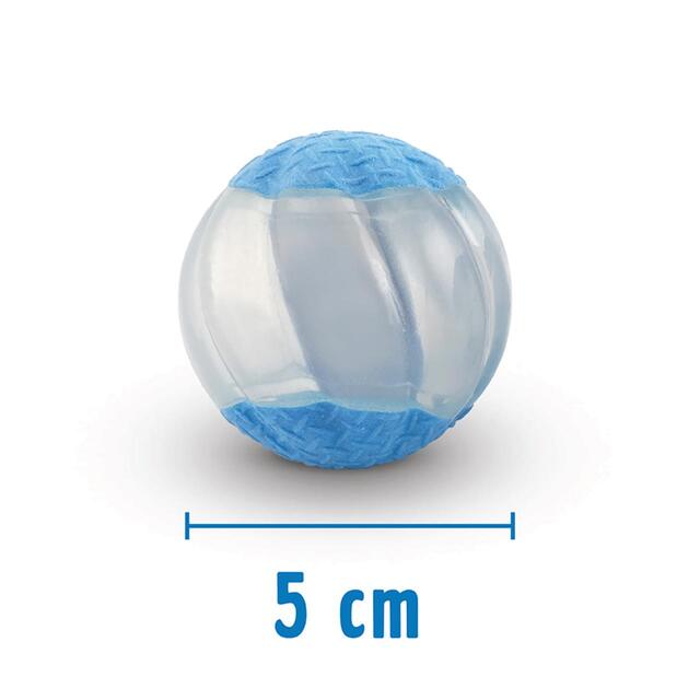 Zeus Duo Ball 5cm With Squeaker & Glo thumbnail 3