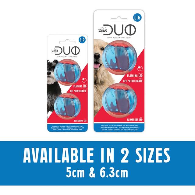 Zeus Duo Ball 6.3cm With LED thumbnail 4