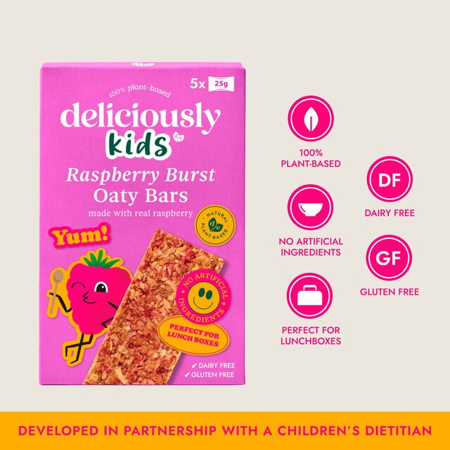 Deliciously Kids Raspberry Burst Oaty Bars thumbnail 4