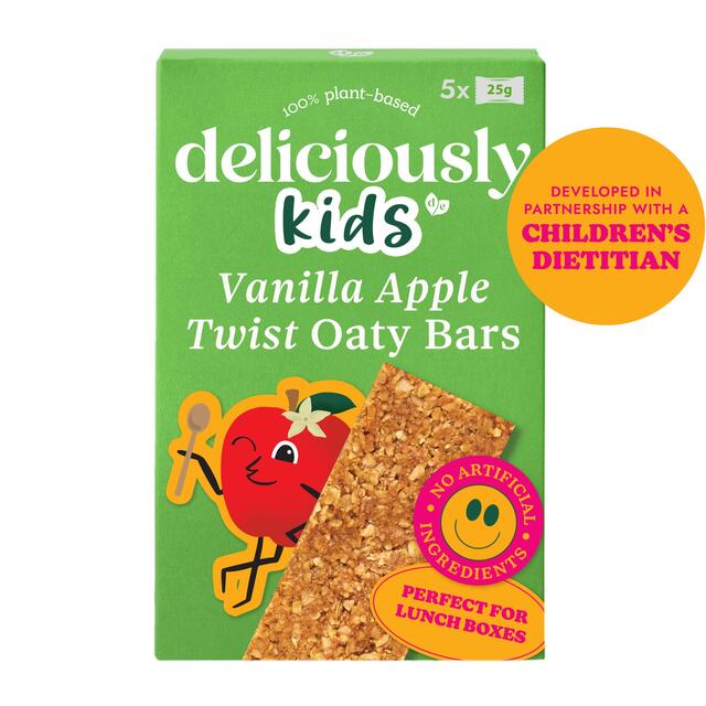 Deliciously Kids Vanilla Apple Twist Oaty Bars thumbnail 2
