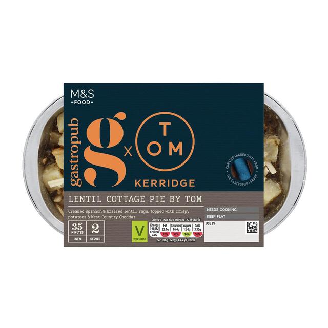 M&S Gastropub Lentil & Spinach Cottage Pie Main for Two by Tom Kerridge thumbnail 2