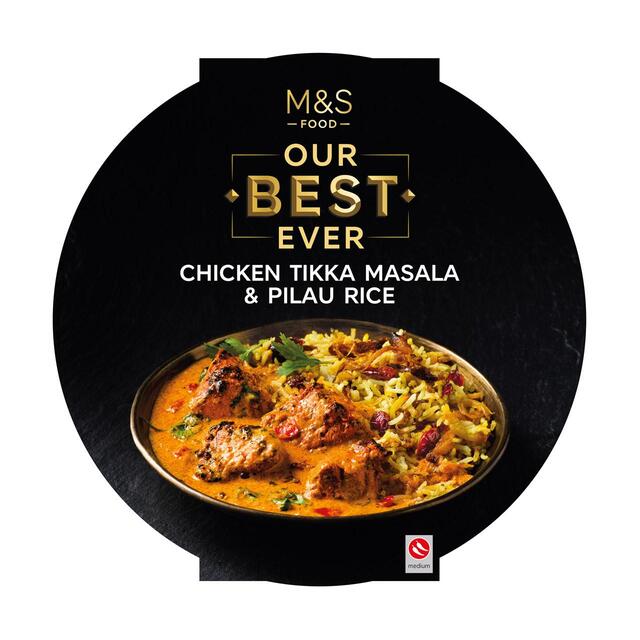 M&S Our Best Ever Chicken Tikka Masala & Rice