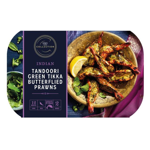 M&S Collection Tandoori Tikka Butterflied Prawns