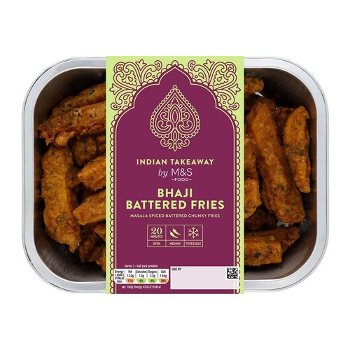 M&S Bhaji Battered Fries thumbnail 3