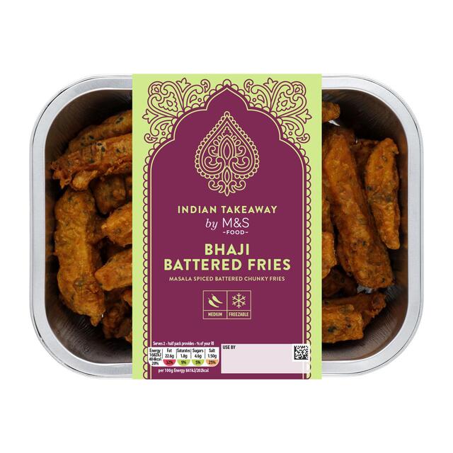 M&S Bhaji Battered Fries thumbnail 2
