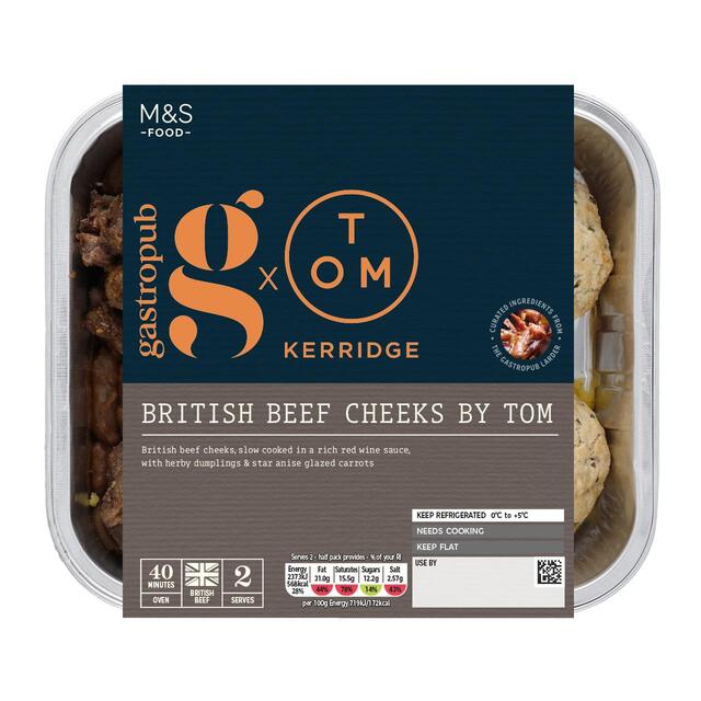 M&S Gastropub Slow Roast Beef Cheeks & Dumplings Main for Two by Tom thumbnail 2