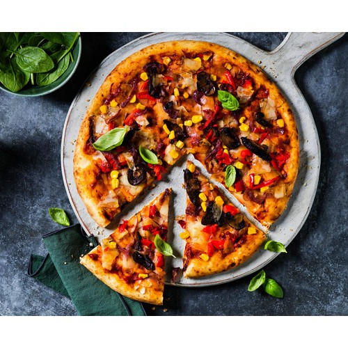 M&S Plant Kitchen Vegan Woodfired BBQ Veggie Pizza thumbnail 3