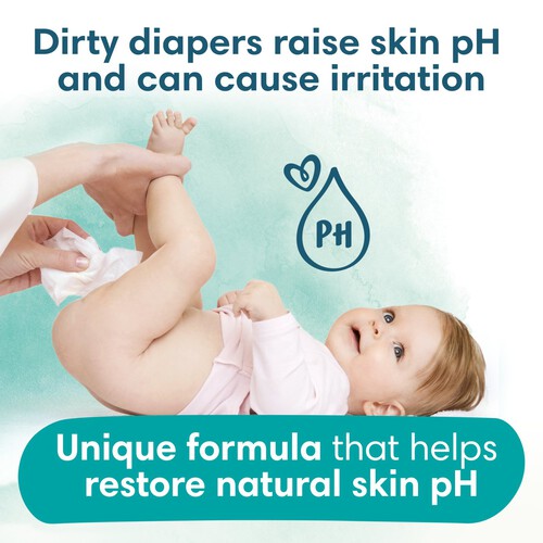 Pampers Harmonie Protect & Care Baby Wipes Plastic Free 3 Packs thumbnail 2