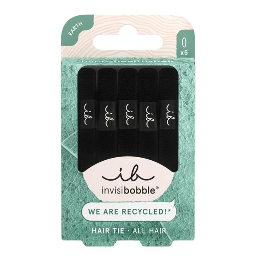 Invisibobble HAIR TIE Black 5pc