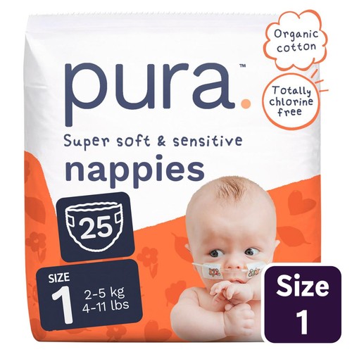 Pura Nappies Size 1