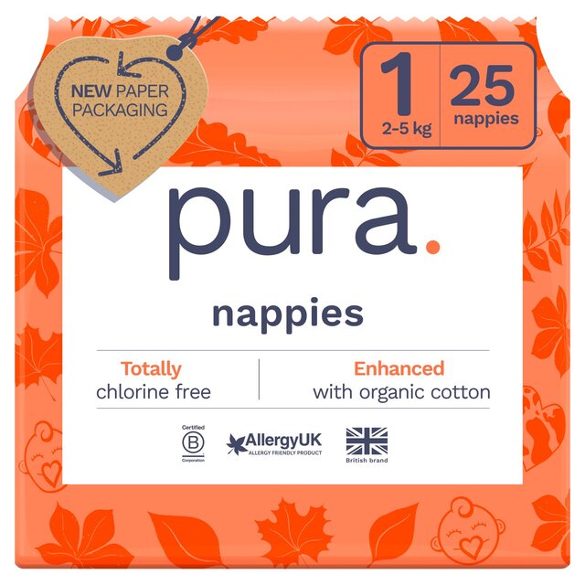 Pura Nappies Size 1