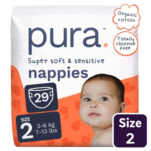 Pura Nappies Size 2