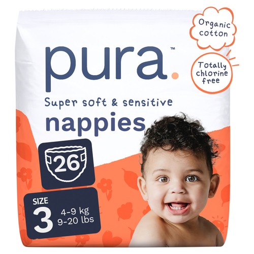 Pura Nappies Size 3  thumbnail 2