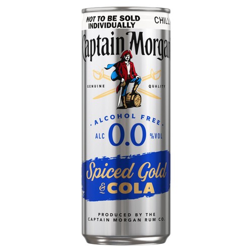 Captain Morgan & Cola 0.0% Alcohol Free thumbnail 3