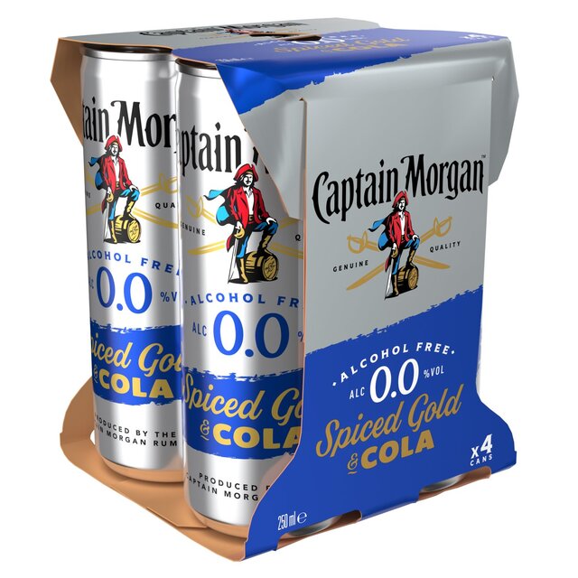 Captain Morgan & Cola 0.0% Alcohol Free thumbnail 2