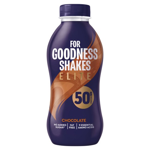 For Goodness Shakes Protein 50g Chocolate Shake, Lactose Free