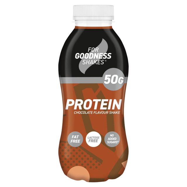 For Goodness Shakes Protein 50g Chocolate Shake, Lactose Free