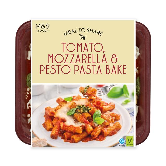 M&S Tomato Mozzarella & Pesto Pasta Bake