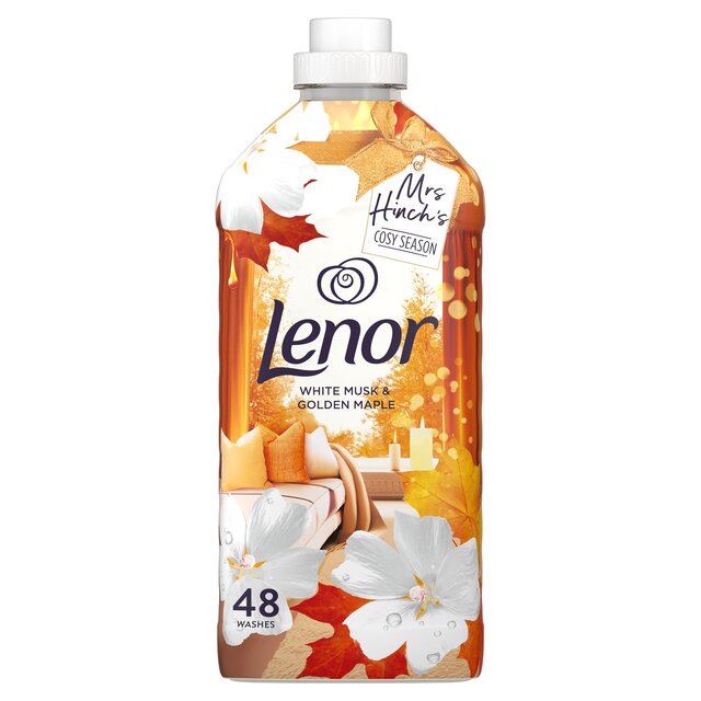 Lenor Fabric Conditioner White Musk & Golden Maple 48 Washes thumbnail 2