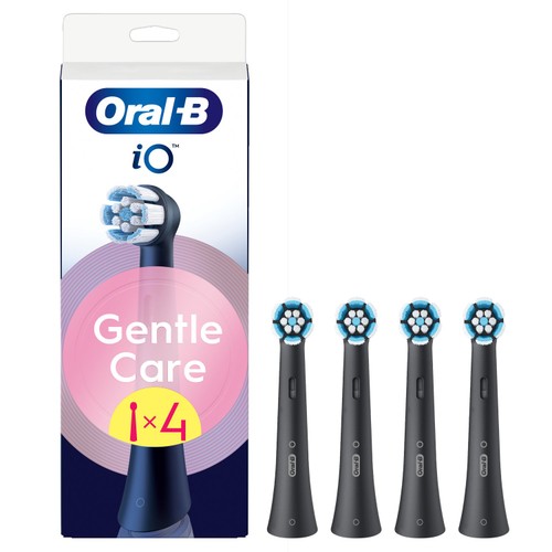 Oral-B iO Gentle Care Toothbrush Heads Black