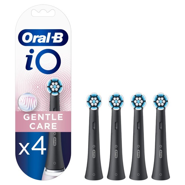 Oral-B iO Gentle Care Toothbrush Heads Black
