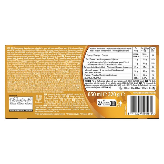 Viennetta Salted Caramel thumbnail 2