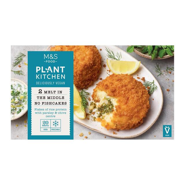 M&S Plant Kitchen Vegan 2 No Fish Cakes
