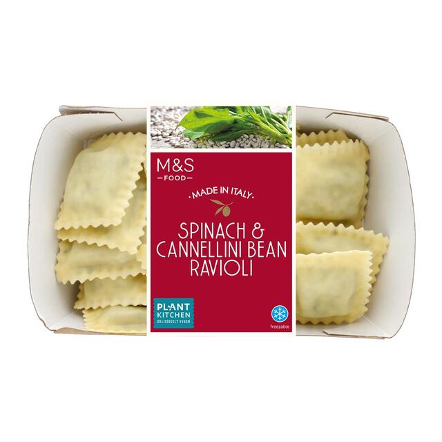 M&S Plant Kitchen Spinach & Cannellini Bean Ravioli