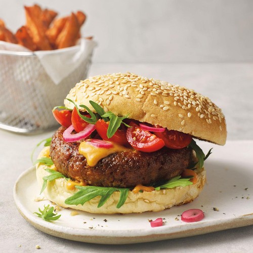 M&S Plant Kitchen 2 Mushroom Steak Burgers thumbnail 2