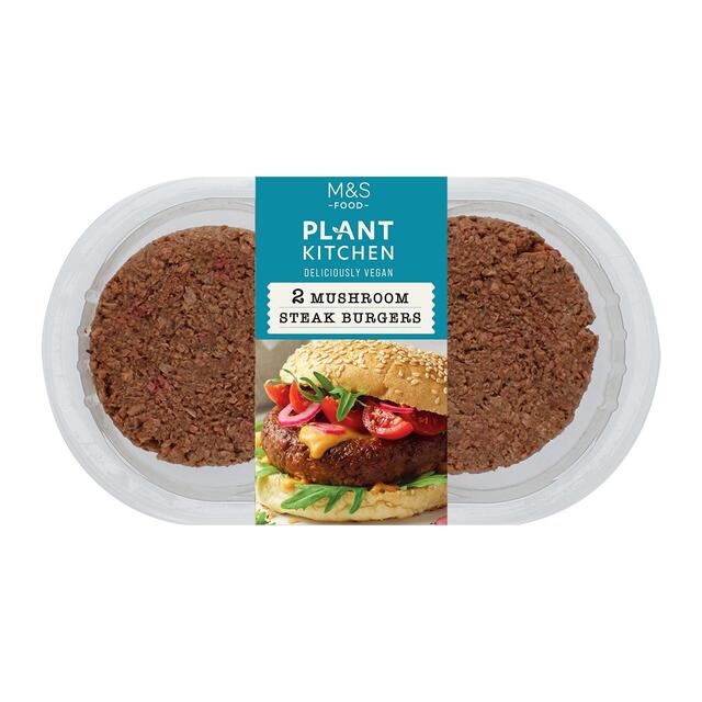 M&S Plant Kitchen 2 Steak Burgers