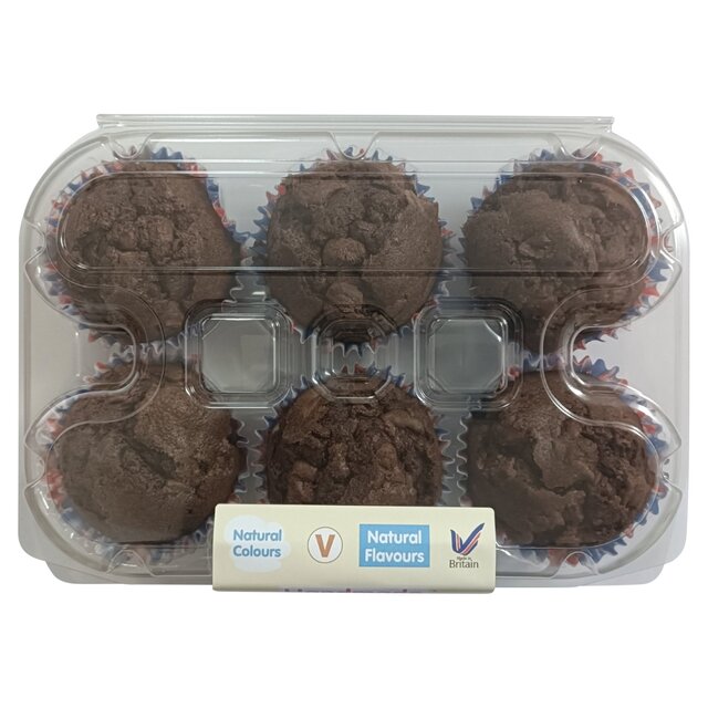 Emma's Country Cakes Double Choc Chip Muffins