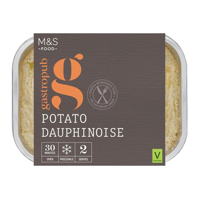 M&S Gastropub Oven Baked Potato Dauphinoise Side