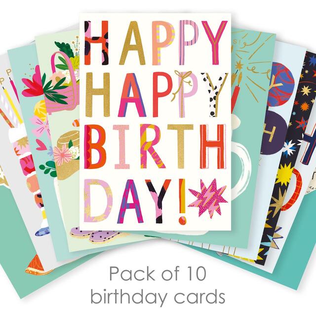 Adult Birthday Card Bundle