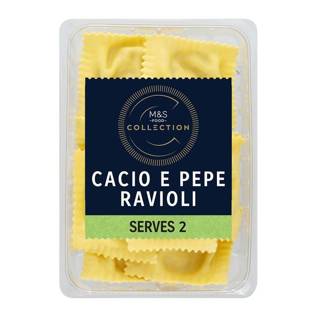 M&S Collection Italian Burrata Cacio E Pepe Ravioli
