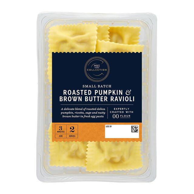 M&S Collection Roasted Pumpkin & Brown Butter Ravioli thumbnail 2